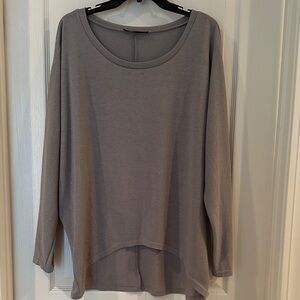 Zanzea Gray Long Sleeve Women's Top